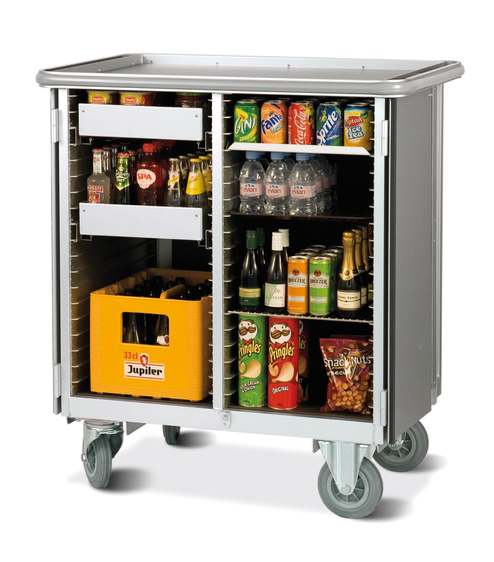  Mini bar  trolley for hotels and cruise ships Mercura